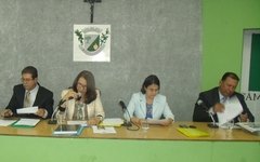 Sessão na Câmara Municipal de Vereadores de Arapiraca