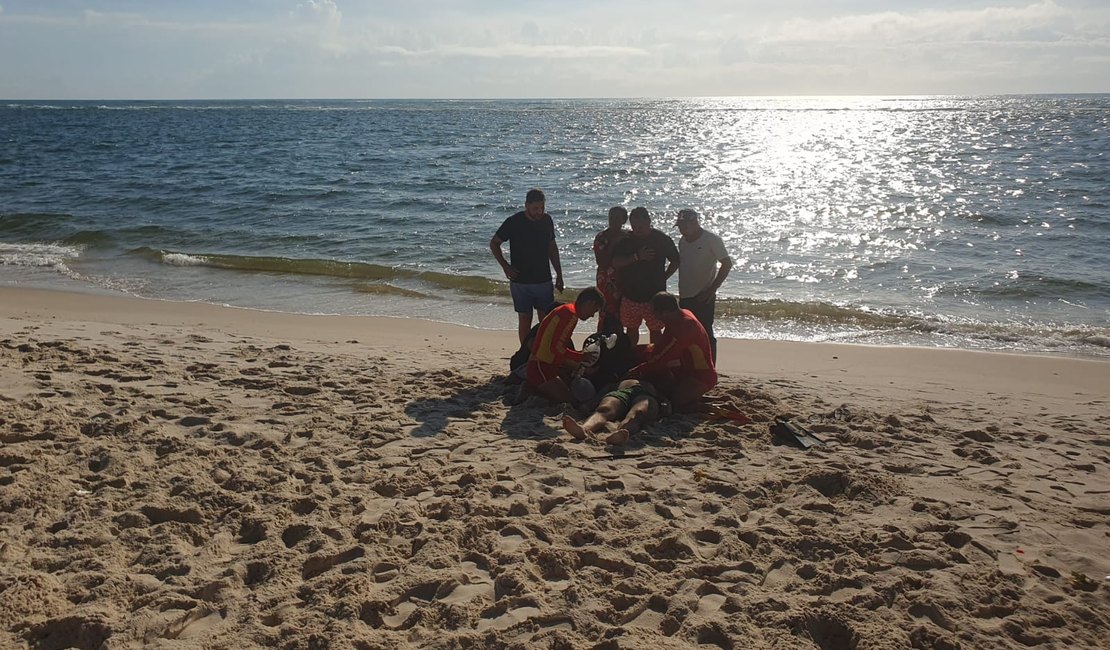 Corpo de turista é encontrado em praia de Marechal Deodoro