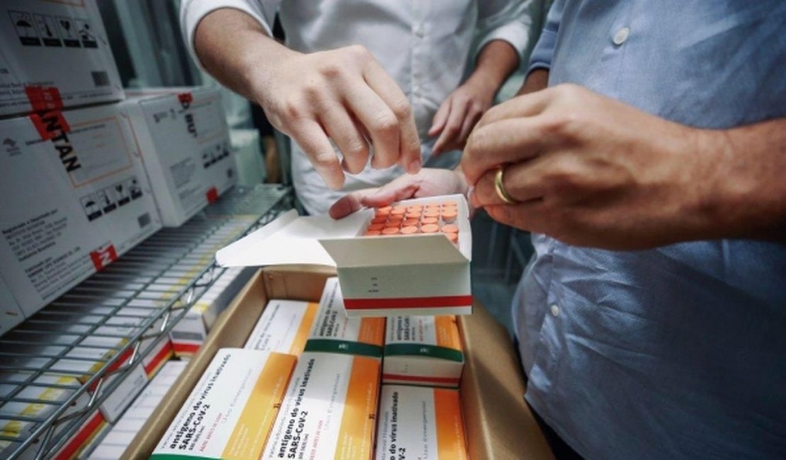 Butantan entrega 600 mil de doses da CoronaVac ao governo
