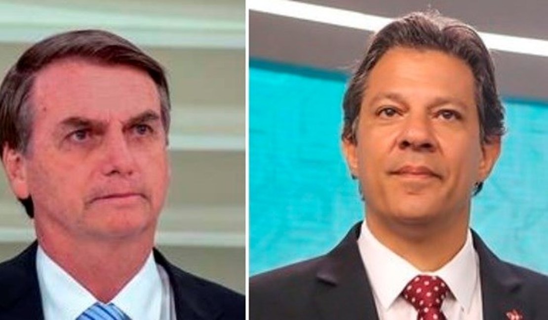 Bolsonaro tem 60,9% dos votos válidos, contra 39,1% de Haddad, mostra pesquisa
