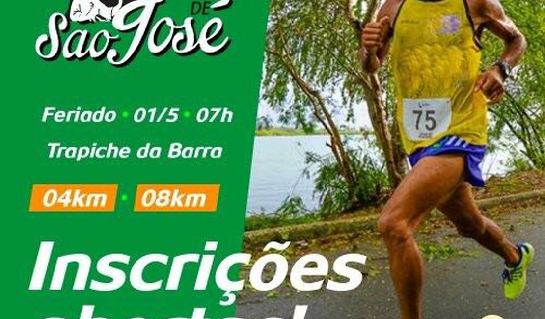 Inscrições para 16ª Corrida de São José estão abertas