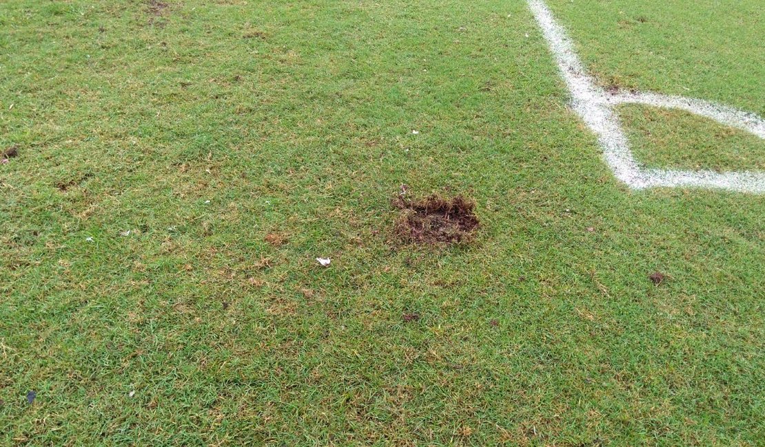 ASA: vândalos invadem estádio municipal e atiram bombas em direção ao gramado