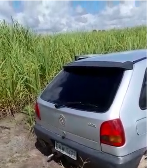 Carros são encontrados sem pneus em Chã de Matriz de Camaragibe, Norte de Alagoas