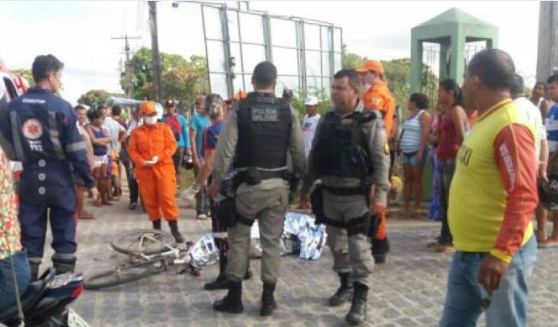 Penedo: mais uma ciclista morre em acidente de trânsito