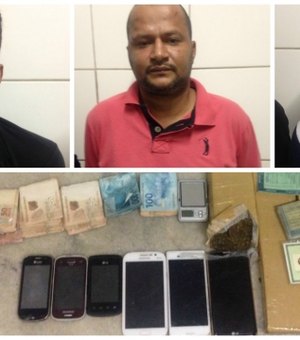 Polícia prende mais três suspeitos de participação em quadrilha de tráfico de drogas