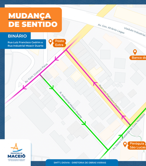 SMTT altera sentido de ruas no bairro de Mangabeiras a partir deste sábado (19)