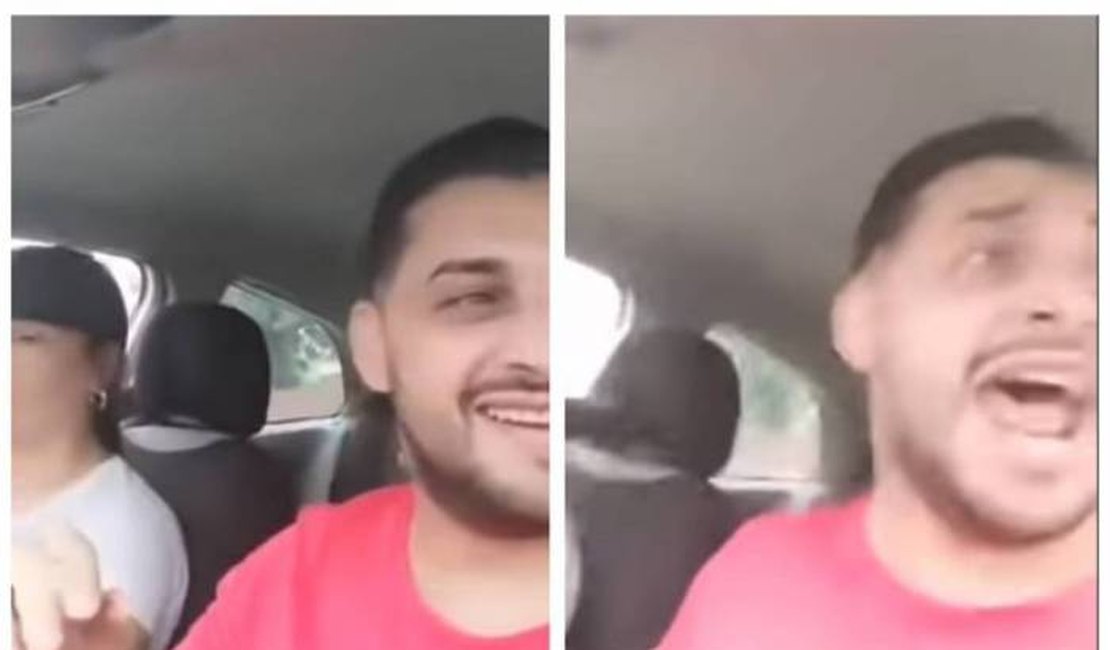 Cantor transmite em live momento em que trem atinge seu carro