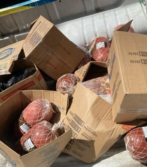 Vigilância Sanitária apreende 110 kg de carnes impróprias para consumo