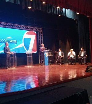 [Vídeo] Grupo 7Segundos faz história com o primeiro debate entre candidatos ao Governo de Alagoas