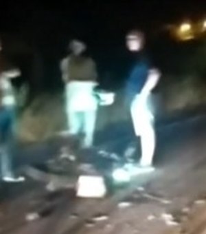 Acidente entre moto e carro deixa motociclista ferido em Santana do Ipanema