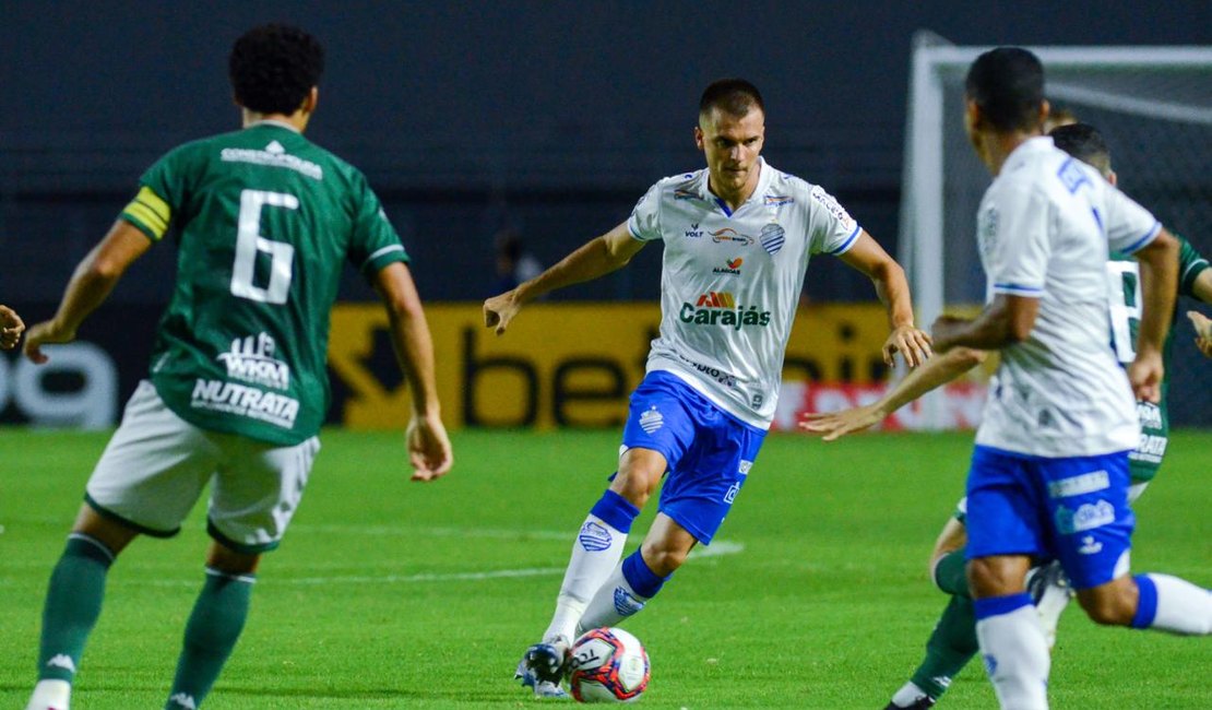 CSA fica no empate contra o Guarani e segue sem vencer na Série B