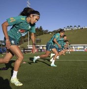 Seleção Brasileira Feminina realiza primeiro treino com grupo completo na Granja Comary