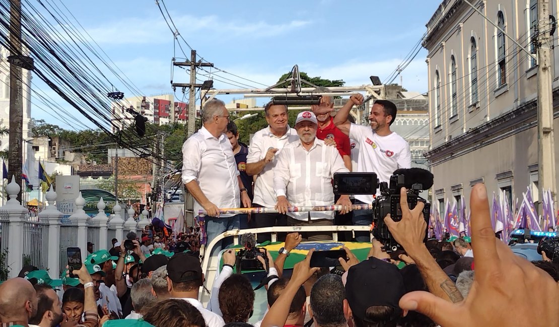 Lula dá continuidade à caravana no Nordeste com evento em Maceió