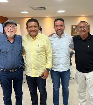 Prefeito Júlio Cezar cumpre agenda de trabalho com o governador Paulo Dantas