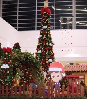 Papai Noel vai chegar de rapel em shopping de Arapiraca