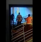 [Vídeo] Imagens de assaltantes da agência bancária em Traipu são divulgadas pela PC