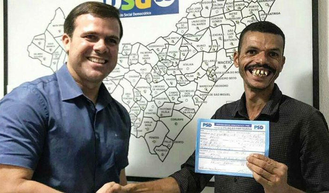 'Papa-Capim' se candidata a deputado pelo PSD  para às eleições de 2018