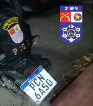 Jovem é preso por receptação de moto roubada em Arapiraca