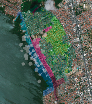 Mapa indica remoção de moradores em áreas do Pinheiro e adjacências