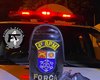 Suspeito resiste a abordagem policial mas é detido por porte ilegal, no Jacintinho