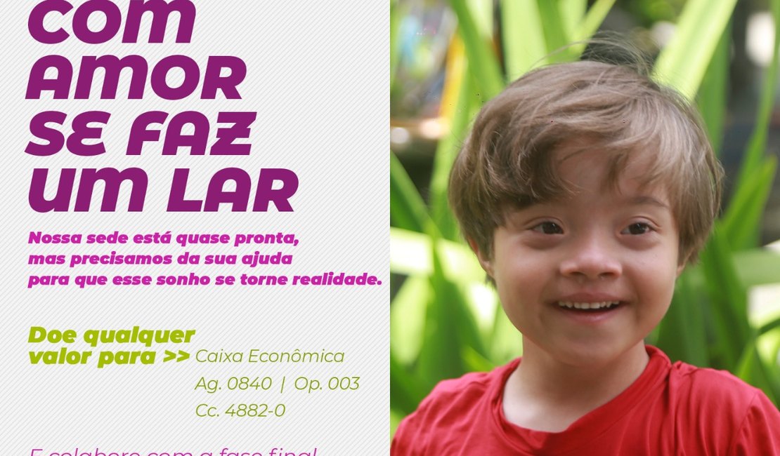 Amor 21 inicia campanha para conclusão de sede
