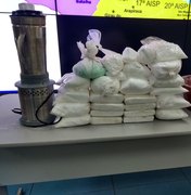 Operação apreende cocaína avaliada em R$ 1 milhão no Agreste