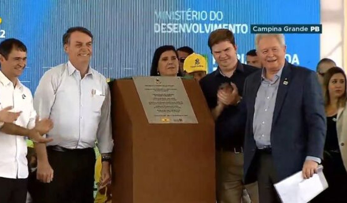 Na Paraíba, Bolsonaro diz: “Lula é condenado”