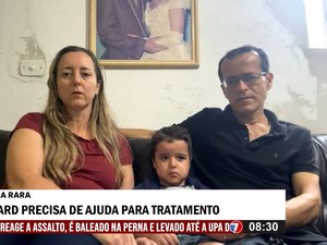 [Vídeo] Família de Palmeira faz campanha para obter remédio de R$ 15 milhões para filho com doença rara