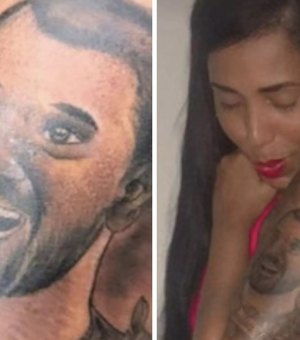 Irmã de Gil tatua rosto do participante no braço: 'Expressão de admiração'