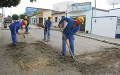 Prefeitura intensifica obras e libera ruas para o tráfego em Arapiraca