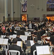Orquestra Filarmônica de Alagoas se apresenta em Arapiraca nesta quinta (27)