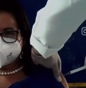 [Vídeo] Prefeito de Quixadá teria usado seringa vazia para imunizar secretária