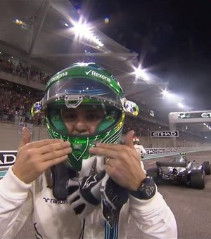  Massa se despede da F1 com ponto e homenagens; Bottas vence em Abu Dhabi 