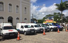Prefeitura recebe veículos novos e entrega kits de trabalho aos profissionais da Atenção Básica