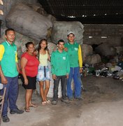 Catadores de Porto Calvo pretendem transformar cidade em modelo de reciclagem