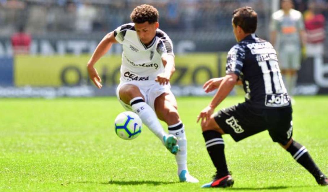 Gol olímpico impede vitória do Corinthians sobre o Ceará
