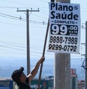 Prefeitura começa a implantar Lei de 2001 para publicidades irregulares em Arapiraca