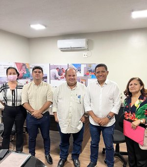 Júlio Cezar e Gustavo Pontes reforçam parceria para ampliar assistência da Saúde em Palmeira