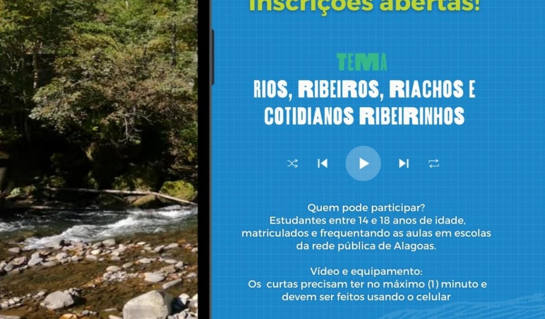 IMA promove I concurso de vídeos curtos para alunos da rede pública de Alagoas