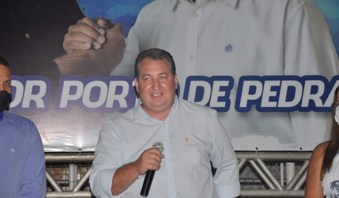 Henrique Vilela dispara nas pesquisas e deve ser reeleito com folga em Porto de Pedras