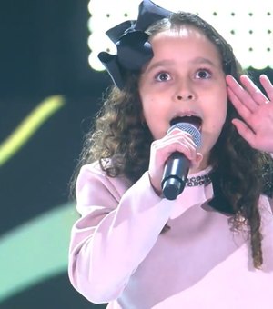 Lorena França, de 10 anos, é o novo destaque de AL no The Voice Kids