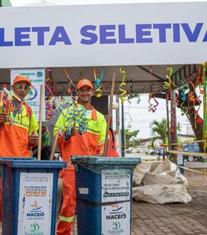 Prefeitura recolheu mais de 184 toneladas de resíduos no Carnaval