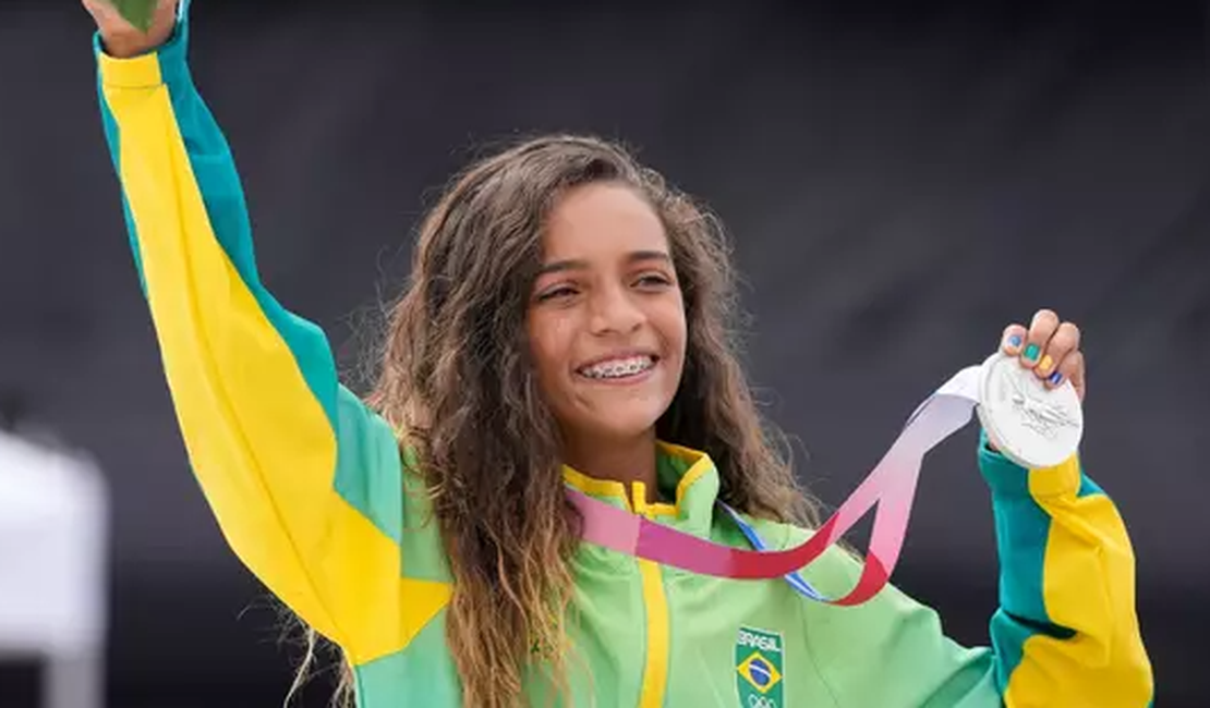 Xodó do Brasil! Rayssa leal provoca recorde de audiência na madrugada olímpica da Globo
