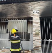 Incêndio é registrado em residência no município de Delmiro Gouveia