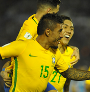 Com três de Paulinho e pintura de Neymar, Brasil goleia o Uruguai