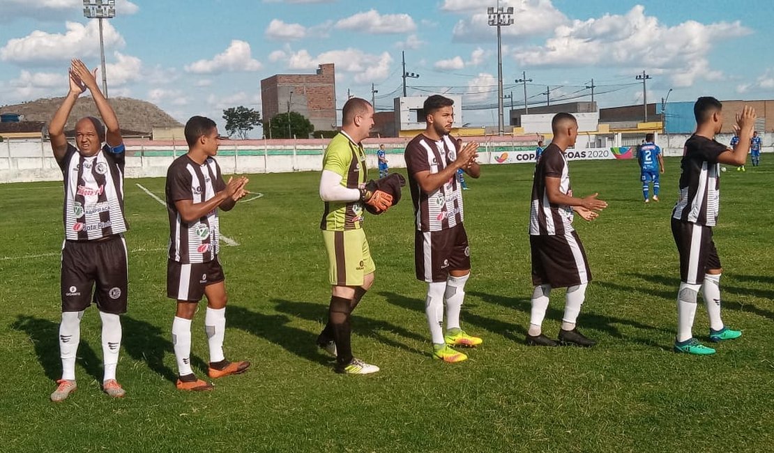 Mesmo sem gol, diretoria elogia atuação do ASA na estreia da Copa Alagoas