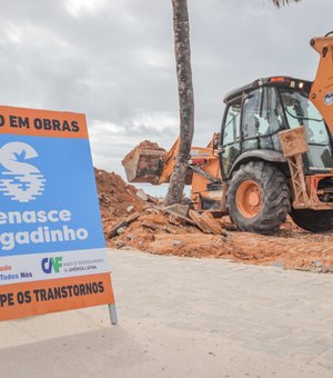 Prefeitura de Maceió inicia etapa de reurbanização de espaços de convivência na praia da Avenida