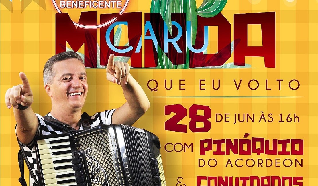 Quadrilha Mandacaru faz live beneficente com show de forró