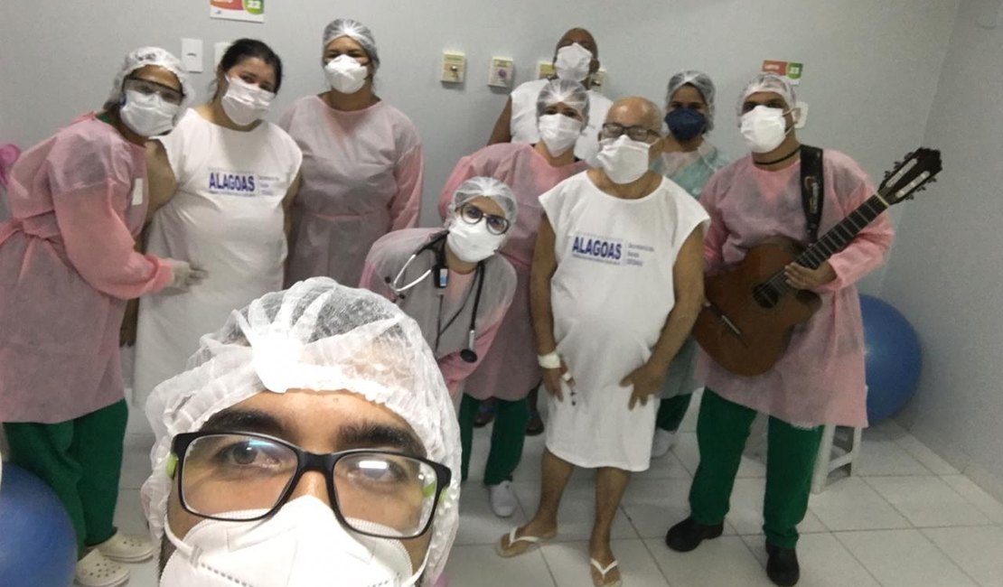 Hospital de Campanha de Arapiraca recorre a novas terapias para recuperação de pacientes