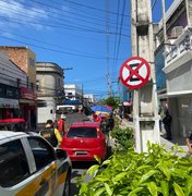 Fiscalizações da SMTT coíbem estacionamento irregular em Maceió